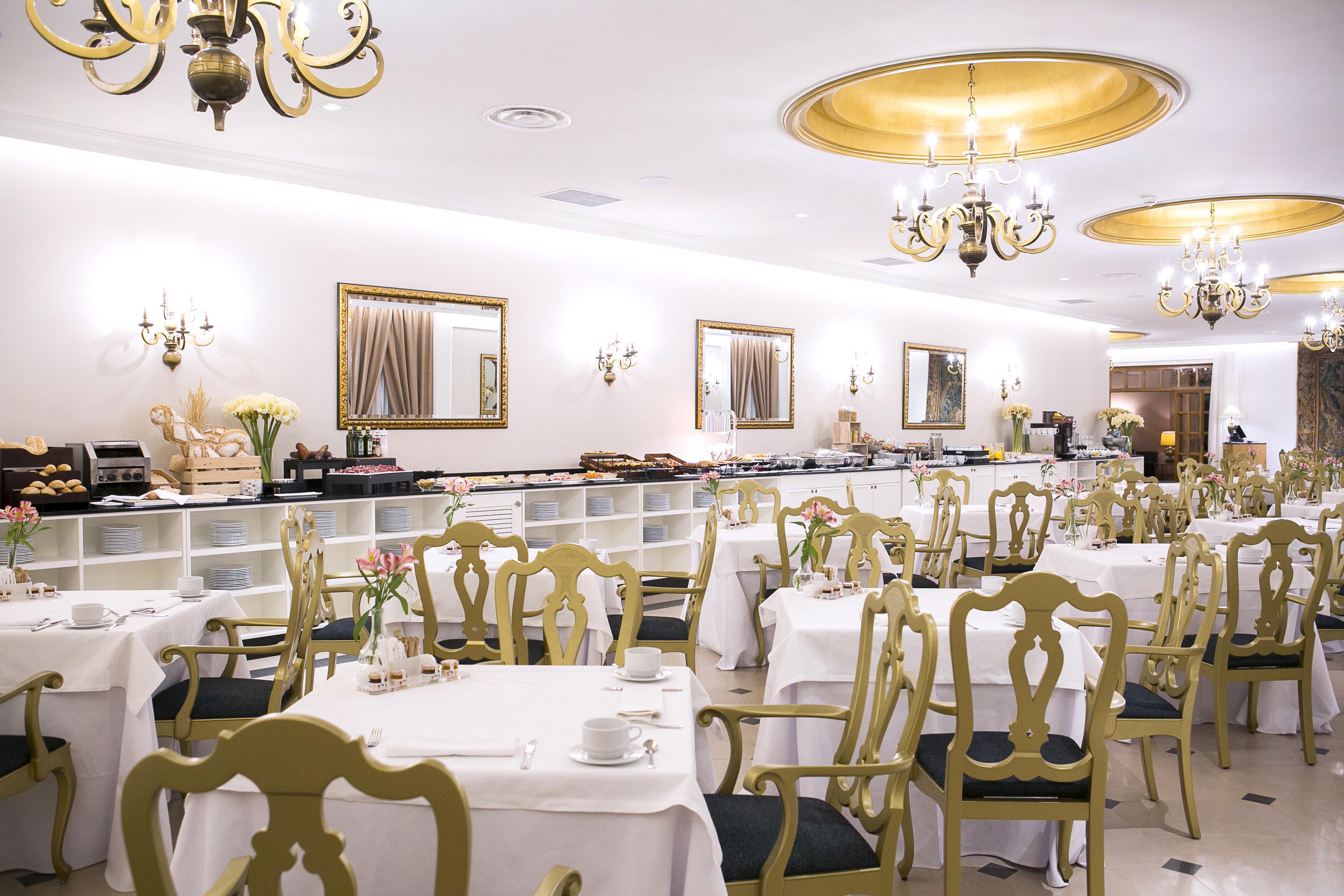 Eurostars Hotel De La Reconquista Oviedo Luaran gambar The restaurant